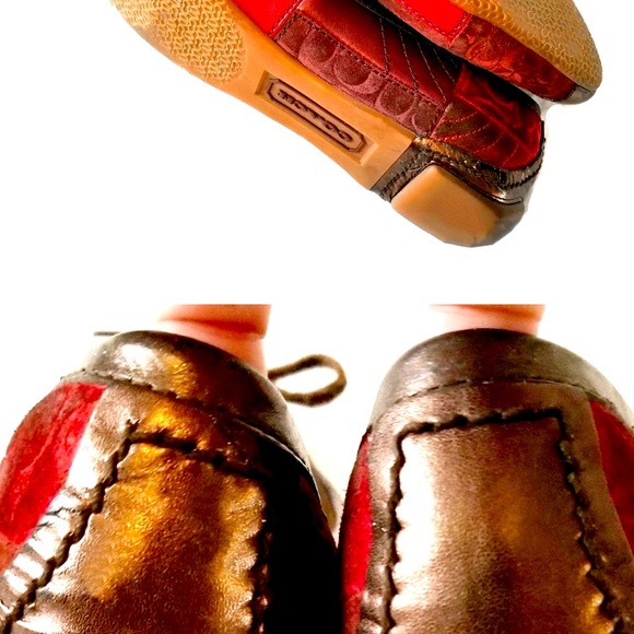 COACH Patchwork Flats - Picture 3 of 3